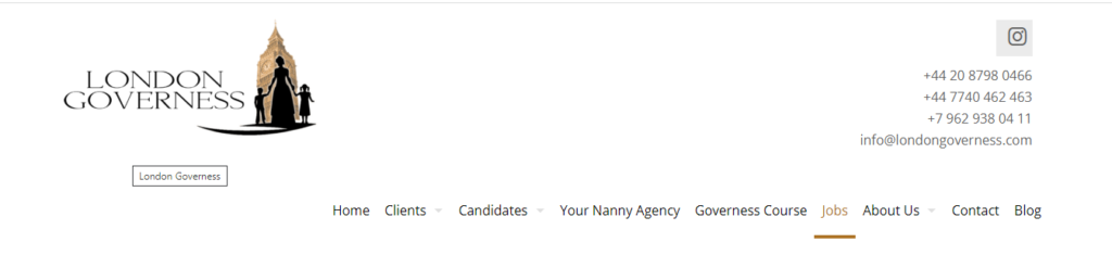 London Nanny and Governess agency 
