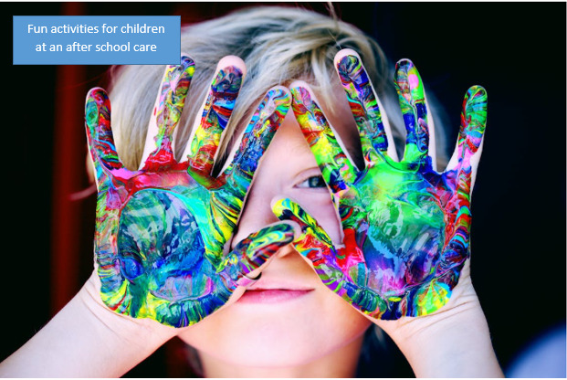 Fun activities for children at an after school care